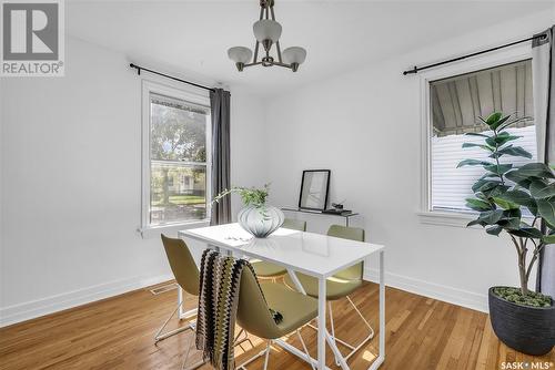 227 4Th Street E, Saskatoon, SK - Indoor Photo Showing Dining Room