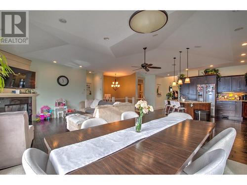 8764 Hofer Drive, Coldstream, BC - Indoor Photo Showing Dining Room