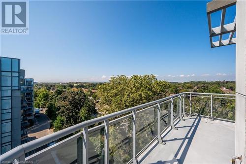 3500 Lakeshore Road W Unit# 808, Oakville, ON - Outdoor With Balcony With View With Exterior