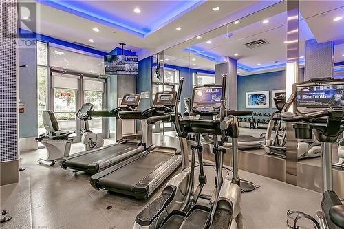 3500 Lakeshore Road W Unit# 808, Oakville, ON - Indoor Photo Showing Gym Room