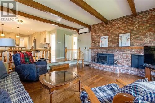 1 Heather Terrace, Fredericton, NB - Indoor Photo Showing Living Room With Fireplace