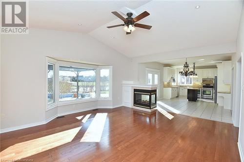 4358 Latimer Crescent, Burlington, ON - Indoor Photo Showing Living Room With Fireplace