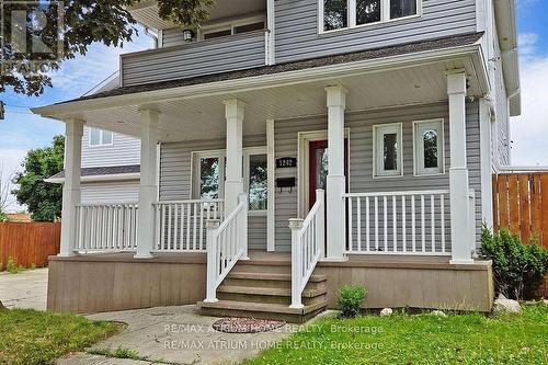 1242 Alexandra Avenue, Mississauga, ON - Outdoor With Deck Patio Veranda With Facade