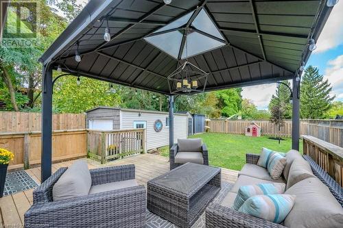 223 Lancaster Street W, Kitchener, ON - Outdoor With Deck Patio Veranda With Exterior