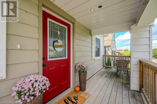 223 Lancaster Street W, Kitchener, ON - Outdoor With Deck Patio Veranda With Exterior