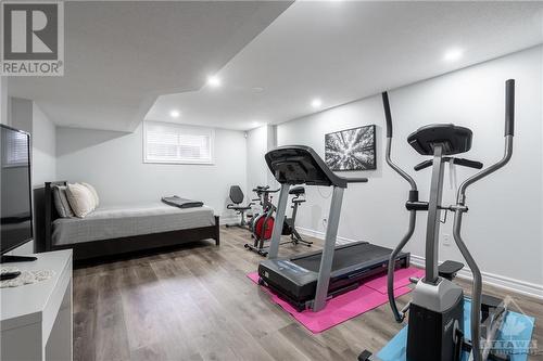 Rec. Room - 658 Paul Metivier Drive, Ottawa, ON - Indoor Photo Showing Gym Room