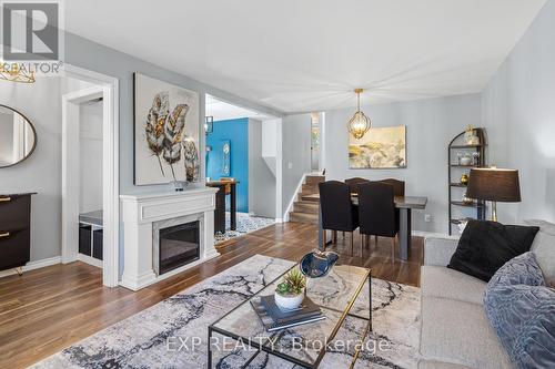 108 Windsor Drive, Brockville, ON - Indoor Photo Showing Living Room With Fireplace