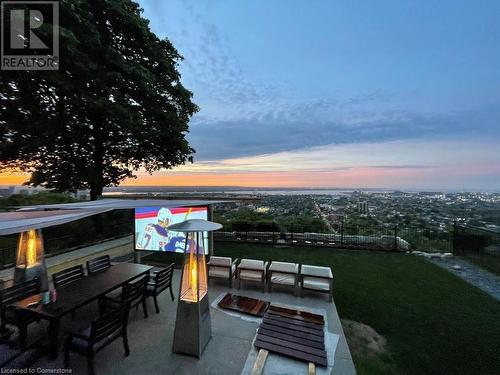 Dusk On The Edge Of The Niagara Escarpment - 147 Mountain Park Avenue, Hamilton, ON - Outdoor With View