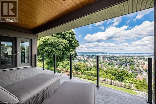 Views from Upper Balcony Off Of Primary Bedroom - 147 Mountain Park Avenue, Hamilton, ON - Outdoor