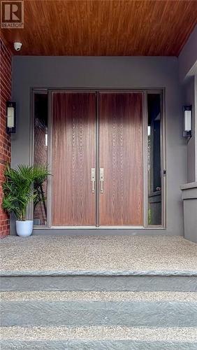 Impressive Solid Wood Front Entrance Doors - 147 Mountain Park Avenue, Hamilton, ON - Indoor