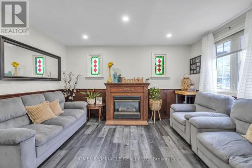 153 Highbury Avenue, London, ON - Indoor Photo Showing Living Room With Fireplace