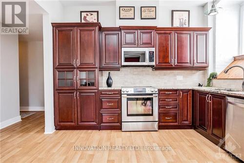 201 - 1 Rosamond Street E, Mississippi Mills, ON - Indoor Photo Showing Kitchen