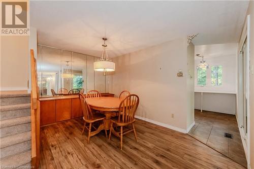 250 Kingswood Drive Unit# 1, Kitchener, ON - Indoor Photo Showing Dining Room