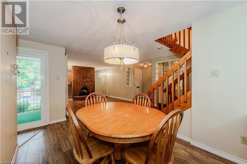 250 Kingswood Drive Unit# 1, Kitchener, ON - Indoor Photo Showing Dining Room