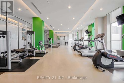 2601 - 70 Forest Manor Road, Toronto, ON - Indoor Photo Showing Gym Room