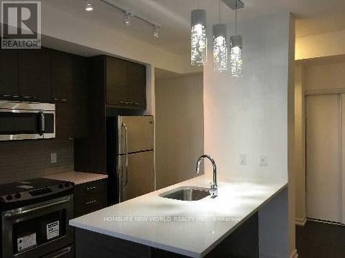 2807 - 66 Forest Manor Road, Toronto, ON - Indoor Photo Showing Kitchen With Stainless Steel Kitchen With Upgraded Kitchen