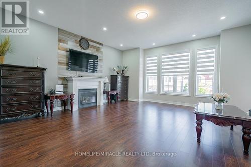 4 Princefield Place, Brampton, ON - Indoor Photo Showing Other Room With Fireplace