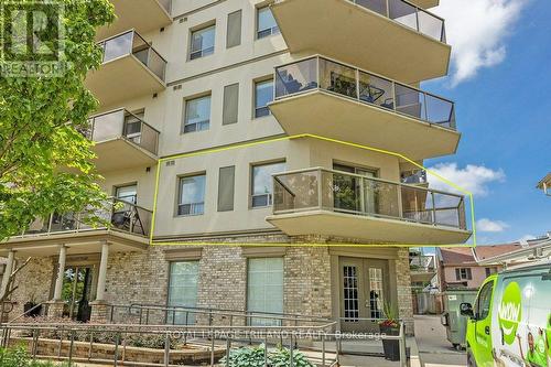 206 - 435 Colborne Street, London, ON - Outdoor With Balcony