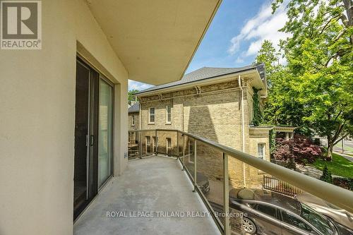 206 - 435 Colborne Street, London, ON - Outdoor With Balcony With Exterior