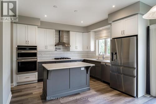 219 Klein Circle, Hamilton, ON - Indoor Photo Showing Kitchen With Upgraded Kitchen