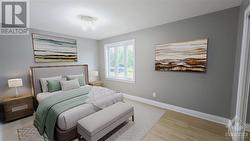 Virtually Staged  Main Level In-Law Suite - Bedroom #1 - 