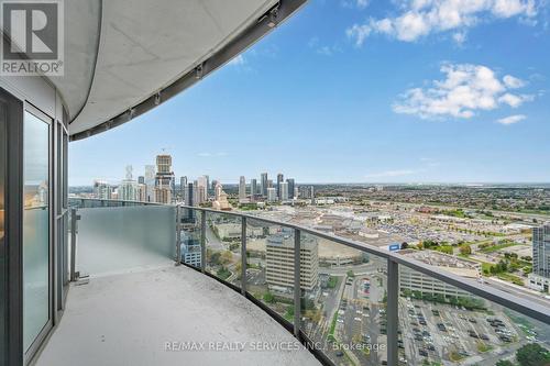 #3806 - 60 Absolute Avenue, Mississauga, ON - Outdoor With Balcony With View With Exterior