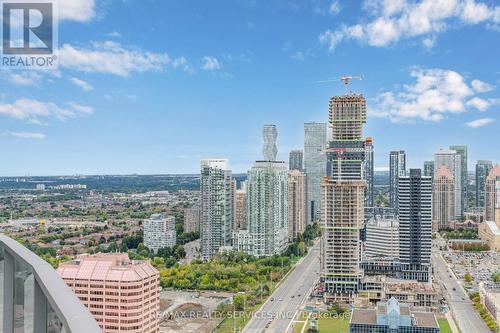 #3806 - 60 Absolute Avenue, Mississauga, ON - Outdoor With Balcony With View