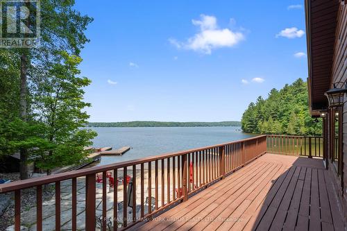 1663 Horseshoe Lake Road, Minden Hills, ON - Outdoor With Body Of Water With Deck Patio Veranda With View