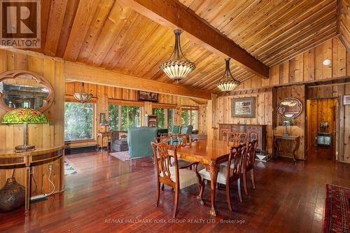 1663 Horseshoe Lake Road, Minden Hills, ON - Indoor Photo Showing Dining Room