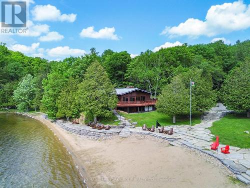 1663 Horseshoe Lake Road, Minden Hills, ON - Outdoor With Body Of Water With View