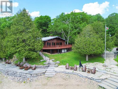 1663 Horseshoe Lake Road, Minden Hills, ON - Outdoor With Deck Patio Veranda With Backyard