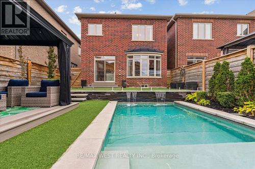 130 Mactier Drive, Vaughan, ON - Outdoor With In Ground Pool With Exterior