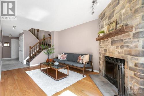 42 Havenhurst Crescent, Ottawa, ON - Indoor Photo Showing Living Room With Fireplace