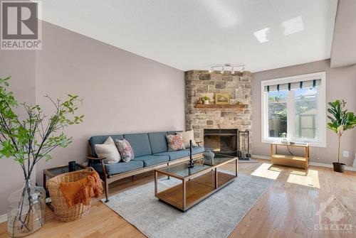 42 Havenhurst Crescent, Ottawa, ON - Indoor Photo Showing Living Room With Fireplace