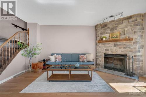 42 Havenhurst Crescent, Ottawa, ON - Indoor Photo Showing Living Room With Fireplace