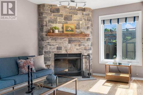 42 Havenhurst Crescent, Ottawa, ON - Indoor Photo Showing Living Room With Fireplace