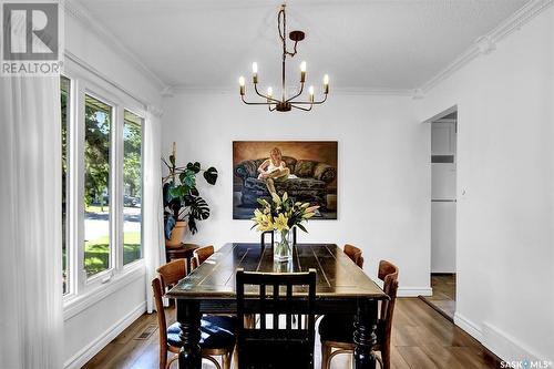 30 Laubach Avenue, Regina, SK - Indoor Photo Showing Dining Room