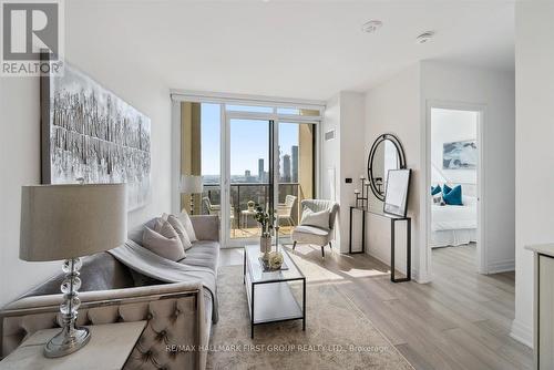 2209 - 36 Elm Drive, Mississauga, ON - Indoor Photo Showing Living Room