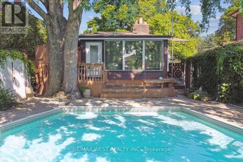 102 Cornelius Parkway, Toronto, ON - Outdoor With In Ground Pool