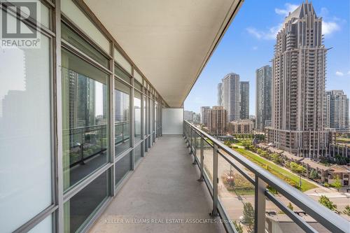 1208 - 365 Prince Of Wales Drive, Mississauga, ON - Outdoor With Balcony With Exterior