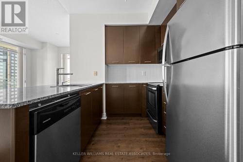 1208 - 365 Prince Of Wales Drive, Mississauga, ON - Indoor Photo Showing Kitchen With Stainless Steel Kitchen