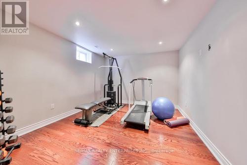 585 Hancock Way, Mississauga, ON - Indoor Photo Showing Gym Room