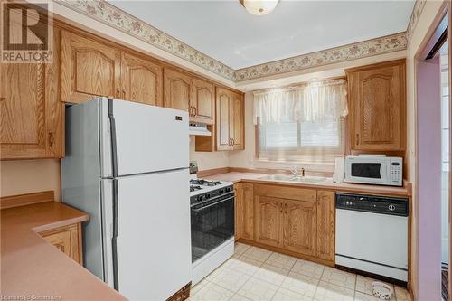 38 Dubarry Boulevard, Hamilton, ON - Indoor Photo Showing Kitchen With Double Sink