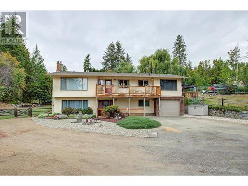 7697 Silver Star Road, Vernon, BC - Outdoor With Deck Patio Veranda With Facade