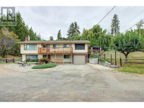 7697 Silver Star Road, Vernon, BC - Outdoor With Deck Patio Veranda With Facade