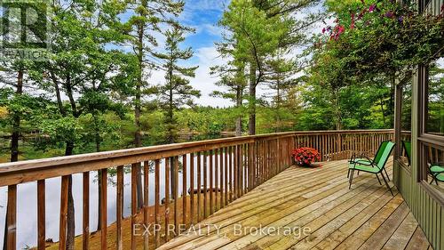 3413 Flat Rapids Lane, Severn, ON - Outdoor With Deck Patio Veranda