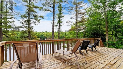 3413 Flat Rapids Lane, Severn, ON - Outdoor With Deck Patio Veranda