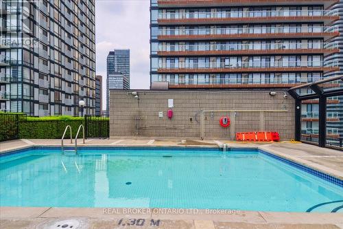 409 - 25 Maitland Street, Toronto, ON - Outdoor With In Ground Pool