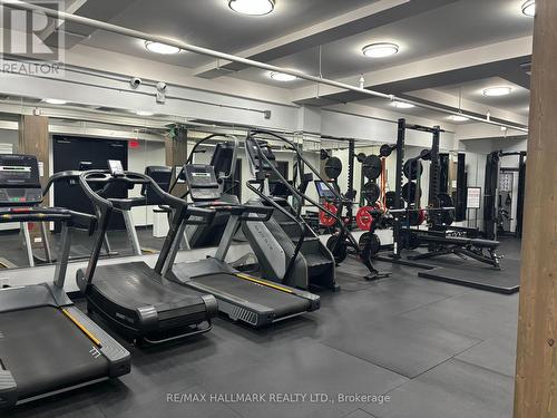 409 - 43 Hanna Avenue, Toronto, ON - Indoor Photo Showing Gym Room