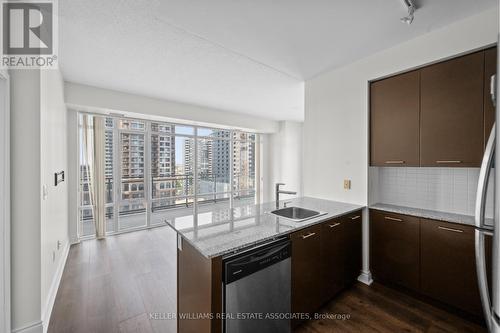 1208 - 365 Prince Of Wales Drive, Mississauga, ON - Indoor Photo Showing Kitchen